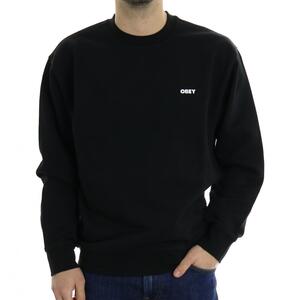 FELPA BOLD CREW PREMIUM NERO